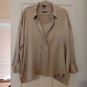 Eileen Fisher Shirt & Tank set